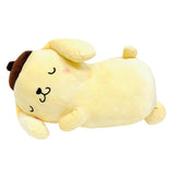 Pompompurin Plush Cushion Suyasuya Sleeping Pillow - Sanrio Characters - Authentic Japanese Sanrio Plush 