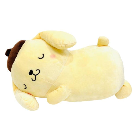 Pompompurin Plush Cushion Suyasuya Sleeping Pillow - Sanrio Characters - Authentic Japanese Sanrio Plush 