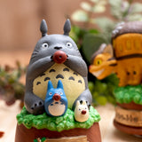 Porcelain Music Box Totoro Ho-ho - My Neighbor Totoro - Authentic Japanese Sekiguchi Small toy 