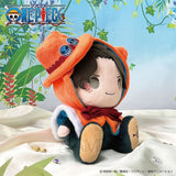 Portgas D. Ace Chibi Plush (Kemopon) - ONE PIECE - Authentic Japanese TRIPOD Plush 