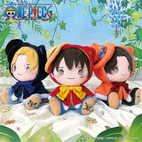 Portgas D. Ace Chibi Plush (Kemopon) - ONE PIECE - Authentic Japanese TRIPOD Plush 