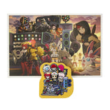 Post Card & Stand Set - POKÉMON TRAINERS -STARDUST★BESTIES- - Authentic Japanese Pokémon Center Office Accessory (plastic) 