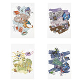 Postcard Set "An Elegant Day in Lumiose" - Authentic Japanese Pokémon Center Merch 