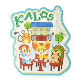 Postcard Set Sinnoh & Kalos & Alola Pokémon's Journey - Authentic Japanese Pokémon Center Paper Products 