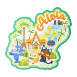 Postcard Set Sinnoh & Kalos & Alola Pokémon's Journey - Authentic Japanese Pokémon Center Paper Products 