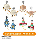 Primeape Posing Mascot Plush Intensive Training - Authentic Japanese Pokémon Center Mascot Plush Keychain 