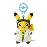 Professor Willow's Assistant Pikachu Mascot Plush Pokémon GO - Authentic Japanese Pokémon Center Mascot Plush Keychain 