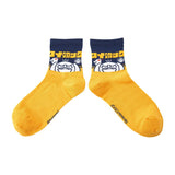 Psyduck Middle Socks (25-27cm) Pika Pika Mart - Authentic Japanese Pokémon Center Socks (synthetic) 
