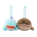 Quagsire ＆ Clodsire Paired Mascot Plush (Magnetic) - Nitamono Doushi (Look Alike) Pokémon! - Authentic Japanese Pokémon Center Mascot Plush Keychain 