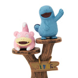 Quagsire & Slowpoke Wood Style Accessory Tray Pokémon Concierge - Authentic Japanese Pokémon Center Small toy 
