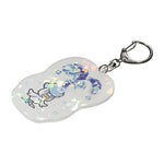 Quaxly Acrylic Keychain Water Tera Type - Authentic Japanese Pokémon Center Keychain 