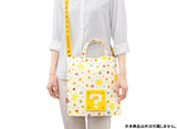 Question Mark Block Gift Wrapping x Eco Bag (S) - Mario - Authentic Japanese Nintendo Pouch Bag 