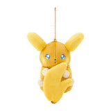 Raichu ＆ Alolan Raichu Paired Mascot Plush (Magnetic) - Nitamono Doushi (Look Alike) Pokémon! - Authentic Japanese Pokémon Center Mascot Plush Keychain 