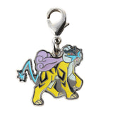 Raikou - National Pokédex Metal Charm Keychain #243 - Authentic Japanese Pokémon Center Keychain 