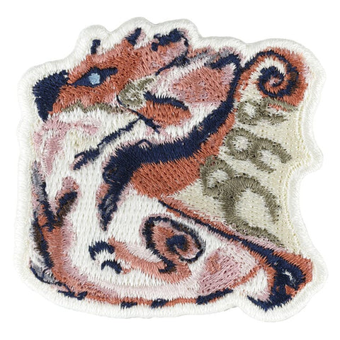 Rathalos 2way Embroidery Sticker Patch Monster Hunter Rise - Authentic Japanese GRAPHT Sticker 