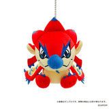Rathalos Mascot Plush - Monster Hunter Wilds x Bkub Okawa - Authentic Japanese empty Mascot Plush Keychain 