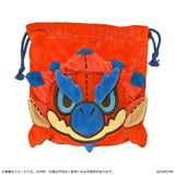 Rathalos MonDefo Drawstring Bag Pouch - Monster Hunter - Authentic Japanese Capcom Pouch Bag 