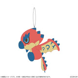Rathalos MonDefo Mascot Plush Keychain - Monster Hunter - Authentic Japanese Capcom Mascot Plush Keychain 