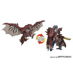 Rathalos Prime Figure - Transformers x Monster Hunter Anniversary Crossover - Authentic Japanese Takara Tomy Figure 