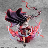 Red Hair Pirates' Captain Red-Haired Shanks Figure Portrait.Of.Pirates "SA-MAXIMUM" Kamusari - ONE PIECE - Authentic Japanese MegaHouse Figure 