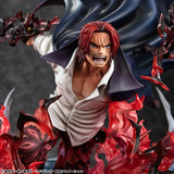 Red Hair Pirates' Captain Red-Haired Shanks Figure Portrait.Of.Pirates "SA-MAXIMUM" Kamusari - ONE PIECE - Authentic Japanese MegaHouse Figure 