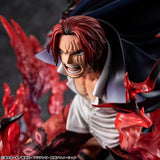Red Hair Pirates' Captain Red-Haired Shanks Figure Portrait.Of.Pirates "SA-MAXIMUM" Kamusari - ONE PIECE - Authentic Japanese MegaHouse Figure 