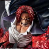 Red Hair Pirates' Captain Red-Haired Shanks Figure Portrait.Of.Pirates "SA-MAXIMUM" Kamusari - ONE PIECE - Authentic Japanese MegaHouse Figure 