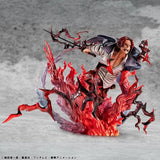 Red Hair Pirates' Captain Red-Haired Shanks Figure Portrait.Of.Pirates "SA-MAXIMUM" Kamusari - ONE PIECE - Authentic Japanese MegaHouse Figure 