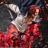 Red Hair Pirates' Captain Red-Haired Shanks Figure Portrait.Of.Pirates "SA-MAXIMUM" Kamusari - ONE PIECE - Authentic Japanese MegaHouse Figure 