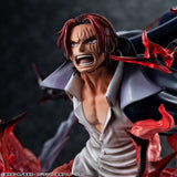 Red Hair Pirates' Captain Red-Haired Shanks Figure Portrait.Of.Pirates "SA-MAXIMUM" Kamusari - ONE PIECE - Authentic Japanese MegaHouse Figure 
