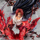 Red Hair Pirates' Captain Red-Haired Shanks Figure Portrait.Of.Pirates "SA-MAXIMUM" Kamusari - ONE PIECE - Authentic Japanese MegaHouse Figure 
