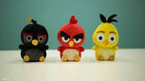 Red Mascot Plush SEGA Cooro - Angry Bird - Authentic Japanese SEGA Mascot Plush Keychain (steel ring) 
