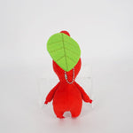 Red Pikmin (Leaf) Mascot Plush Keychain - Authentic Japanese San-ei Boeki Mascot Plush Keychain 