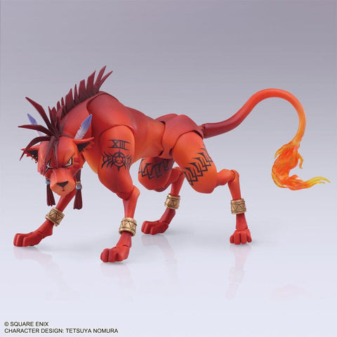 Red XIII BRING ARTS Figure - Final Fantasy VII - Authentic Japanese Square Enix Figure 