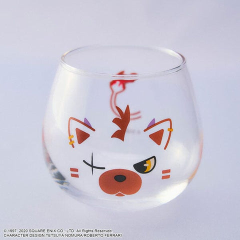 Red XIII YuraYura Glass Final Fantasy VII Remake - Authentic Japanese Square Enix Household product 