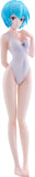 Rei Ayanami (One-piece Style) POP UP PARADE Figure L size BEACH QUEENS - Rebuild of Evangelion - Authentic Japanese Good Smile Company Figure 