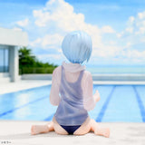 Rei Ayanami (School Swimsuit Ver.) Yumemirize Figure - Rebuild of Evangelion - Authentic Japanese SEGA Figure 