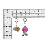Rellor, Rabsca - National Pokédex Metal Charm Keychain #953, #954 - Authentic Japanese Pokémon Center Keychain 