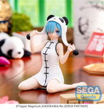Rem (Panda) Yumemirize Figure - Re:Zero Starting Life in Another World - Authentic Japanese SEGA Figure 