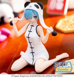 Rem (Panda) Yumemirize Figure - Re:Zero Starting Life in Another World - Authentic Japanese SEGA Figure 