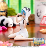 Rem (Panda) Yumemirize Figure - Re:Zero Starting Life in Another World - Authentic Japanese SEGA Figure 