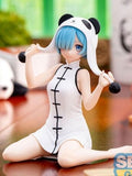 Rem (Panda) Yumemirize Figure - Re:Zero Starting Life in Another World - Authentic Japanese SEGA Figure 