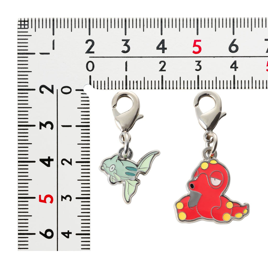 Octillery Merch Remoraid, Octillery - National Pokédex Metal Charm Keychain #223, #224 ...