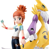 Renamon & Rika Nonaka Figure G.E.M. Series - Digimon Tamers - Authentic Japanese MegaHouse Figure 
