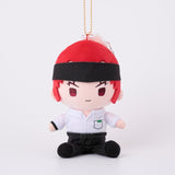 Renji Abarai Munyugurumi Mascot - BLEACH × Sanrio Characters - Authentic Japanese KThingS Mascot Plush Keychain 