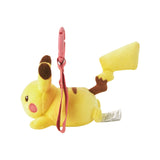 Resilient Pikachu Mascot Plush With Carabiner Ten Poké Ten Colors - Authentic Japanese Pokémon Center Mascot Plush Keychain 