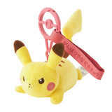 Resilient Pikachu Mascot Plush With Carabiner Ten Poké Ten Colors - Authentic Japanese Pokémon Center Mascot Plush Keychain 