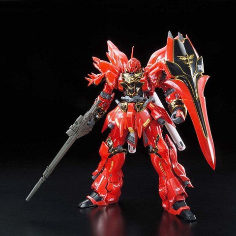 RG 1/144 Gunpla MSN-06S Sinanju - Authentic Japanese Bandai Namco Model kit 
