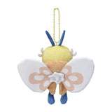 Ribombee Mascot Plush Keychain AMAIKAORI (Mezzo Piano Junior) - Authentic Japanese Pokémon Center Mascot Plush Keychain 
