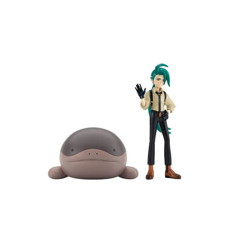 Rika ＆ Clodsire Pokémon Scale World Figure Paldea Region - Authentic Japanese Bandai Namco Figure 